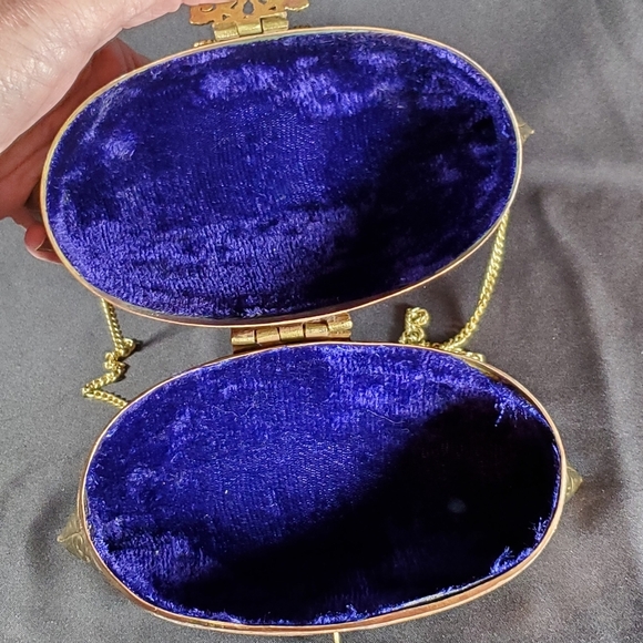 60's Brass and Copper Pillow Purse - Picture 7 of 8